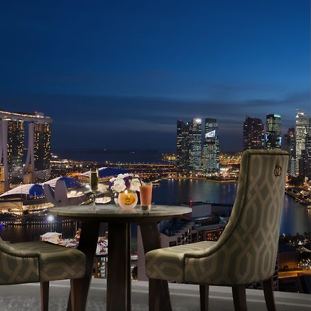 Hotel Pan Pacific Orchard Singapur Zewnętrze zdjęcie View from the bar