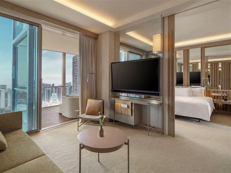 Hotel Pan Pacific Orchard Singapur Zewnętrze zdjęcie A suite at the hotel