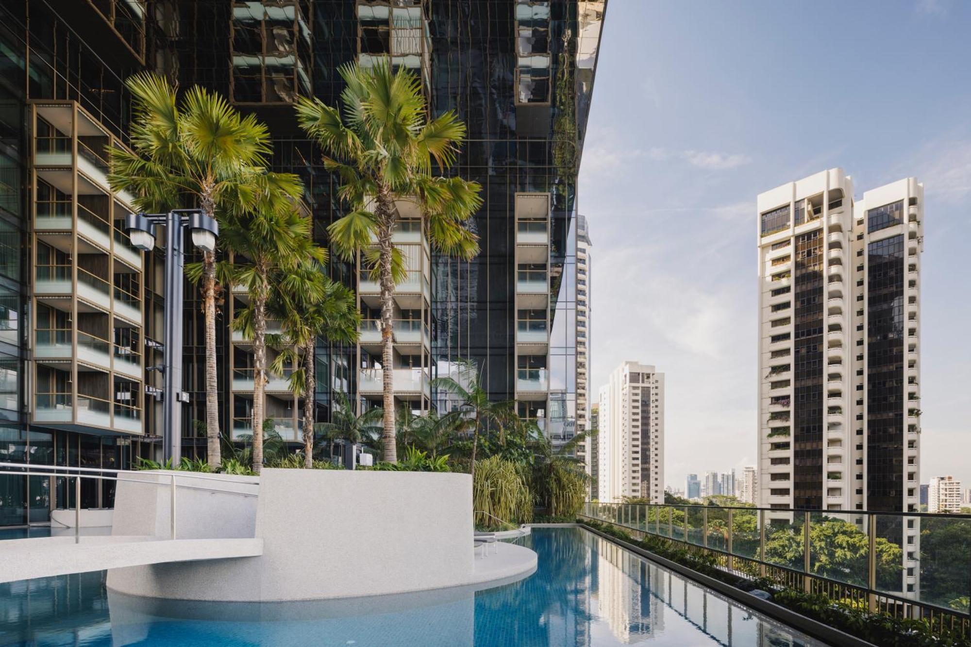 Hotel Pan Pacific Orchard Singapur Zewnętrze zdjęcie The Panorama Pool